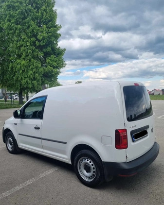 Volkswagen Caddy cena 42500 przebieg: 190000, rok produkcji 2018 z Niepołomice małe 277